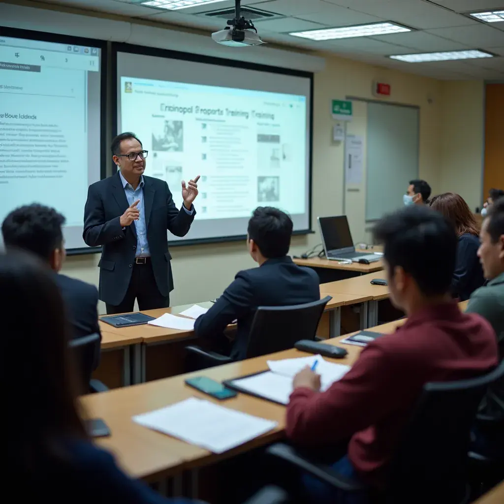 Professional business solutions illustration